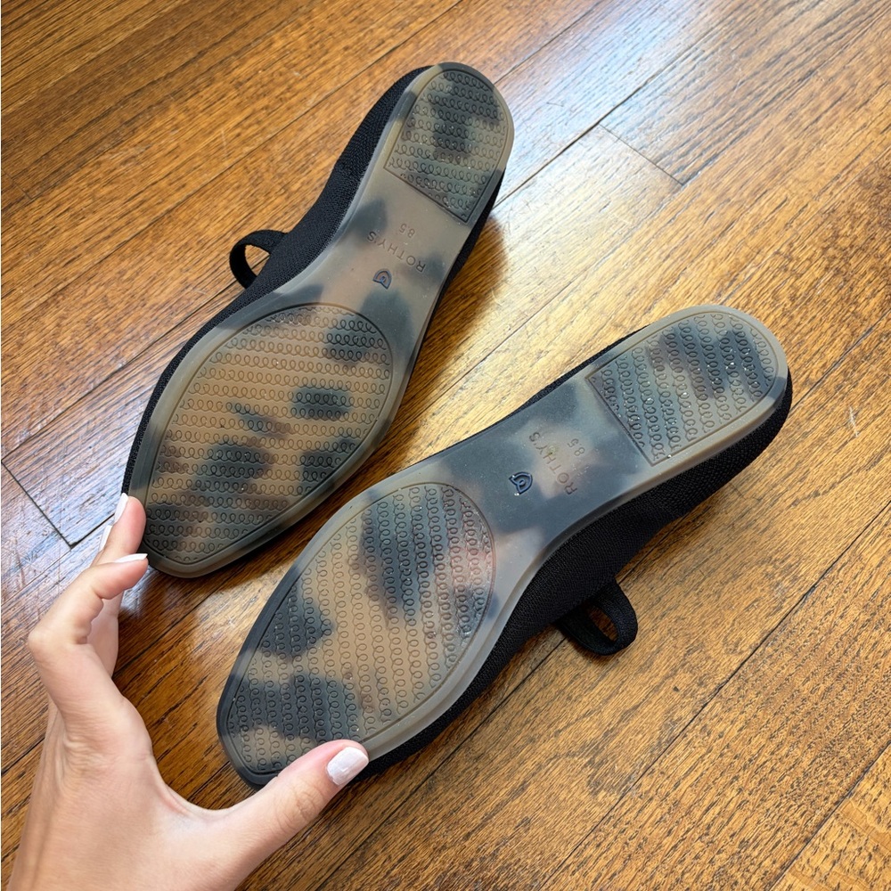 Black Rothy’s Square Toe Mary Janes - Picture 7 of 8